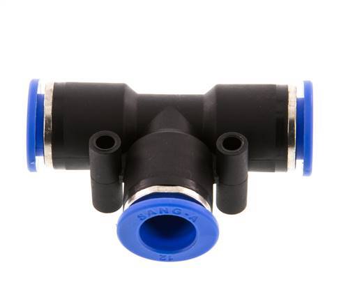 Racor en T de 12 mm PA 66 NBR [2 piezas]