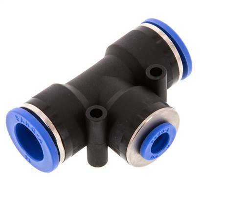 Racor en T de 8 mm x 14 mm PA 66 NBR