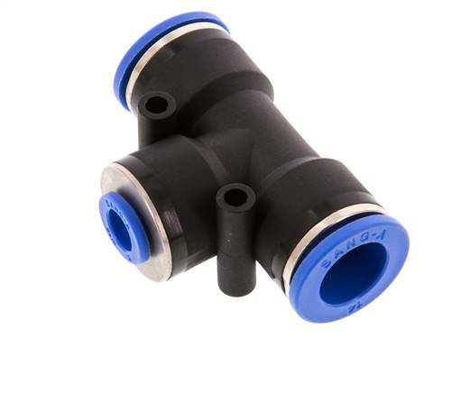Racor en T de 8 mm x 14 mm PA 66 NBR