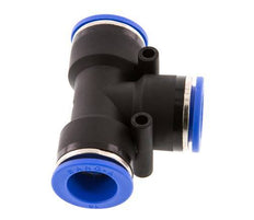 Racor en T de 16 mm PA 66 NBR
