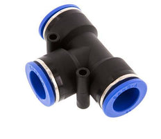 Racor en T de 16 mm PA 66 NBR