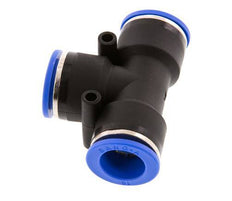 Racor en T de 16 mm PA 66 NBR