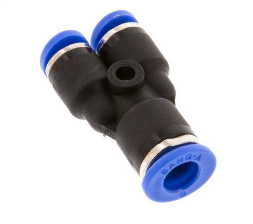 Racor en Y de 4mm x 6mm PA 66 NBR [2 Piezas]