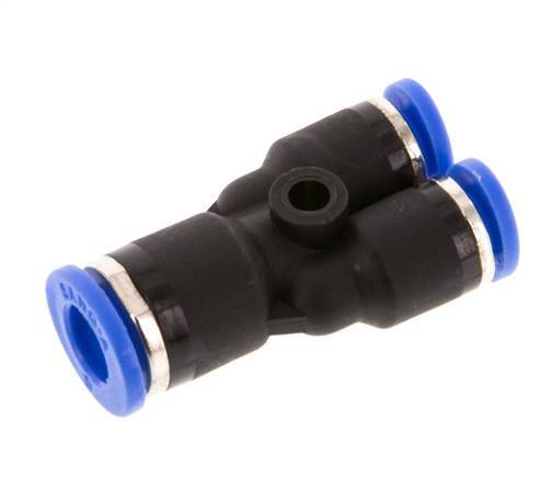 Racor en Y de 4mm x 6mm PA 66 NBR [2 Piezas]