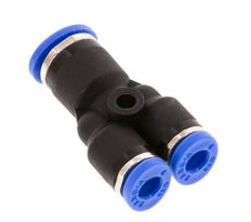 Racor en Y de 4mm x 6mm PA 66 NBR [2 Piezas]