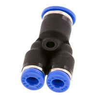 Racor en Y de 4mm x 6mm PA 66 NBR [2 Piezas]