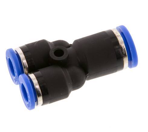 Racor en Y de 6mm x 8mm PA 66 NBR [2 Piezas]