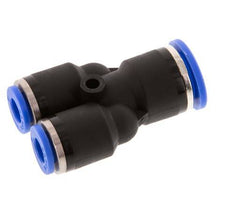 Racor en Y de 6mm x 10mm PA 66 NBR [2 Piezas]