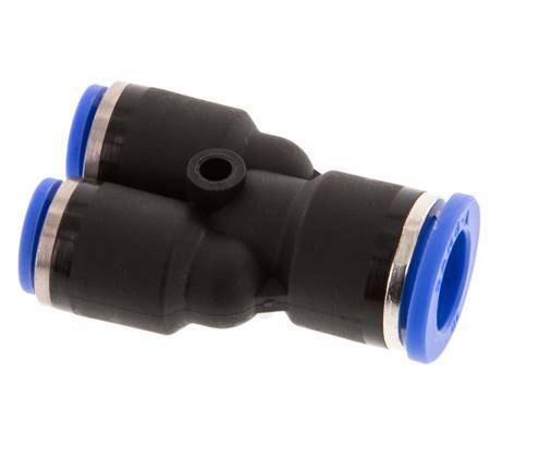 Racor en Y de 6mm x 10mm PA 66 NBR [2 Piezas]