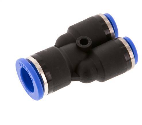 Racor en Y de 6mm x 10mm PA 66 NBR [2 Piezas]