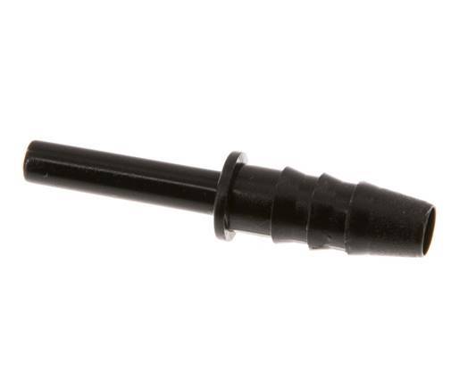 Racor de 4mm x 5mm con pilar de manguera PA 66 NBR [5 piezas]