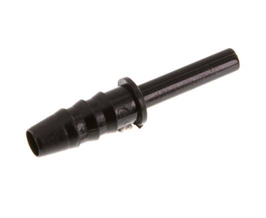 Racor de 4mm x 5mm con pilar de manguera PA 66 NBR [5 piezas]