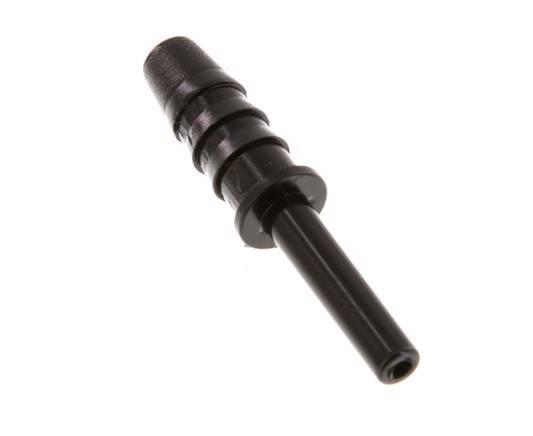 Racor de 4mm x 5mm con pilar de manguera PA 66 NBR [5 piezas]