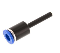 Racor de 6mm x 4mm con enchufe PA 66 NBR [2 piezas]