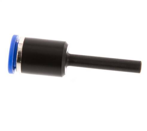 Racor de 6mm x 4mm con enchufe PA 66 NBR [2 piezas]