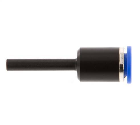 Racor de 6mm x 4mm con enchufe PA 66 NBR [2 piezas]