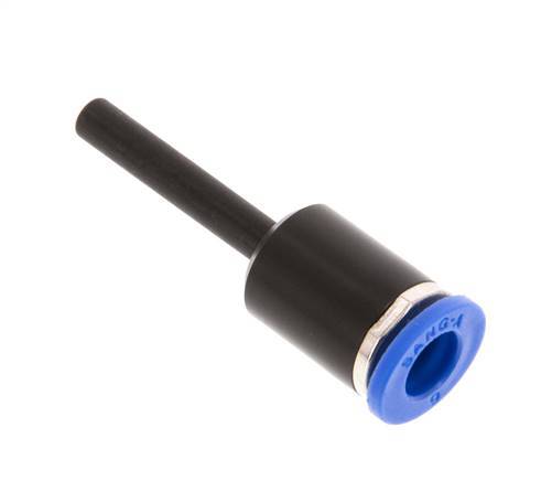 Racor de 6mm x 4mm con enchufe PA 66 NBR [2 piezas]