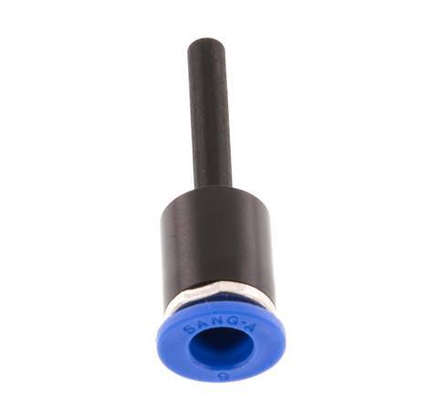 Racor de 6mm x 4mm con enchufe PA 66 NBR [2 piezas]