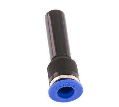 Racor de 6mm x 8mm con enchufe PA 66 NBR [2 piezas]