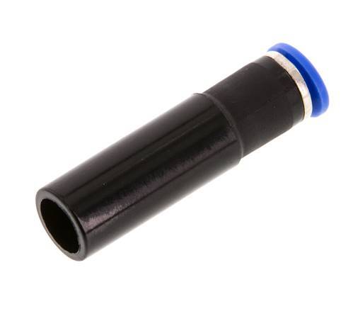 Racor de 6mm x 12mm con enchufe PA 66 NBR [2 piezas]