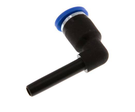 Racor de 4mm x 4mm 90deg con enchufe PA 66 NBR [2 piezas]