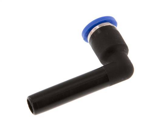 Racor de 4mm x 6mm 90deg con enchufe PA 66 NBR [2 piezas]
