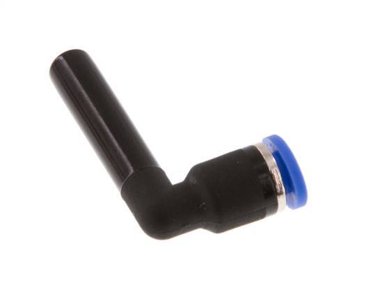 Racor de 4mm x 6mm 90deg con enchufe PA 66 NBR [2 piezas]