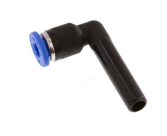 Racor de 4mm x 6mm 90deg con enchufe PA 66 NBR [2 piezas]