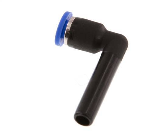 Racor de 4mm x 6mm 90deg con enchufe PA 66 NBR [2 piezas]