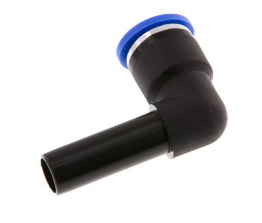 Codo de 90 grados de 10mm x 10mm con tapón de PA 66 NBR [2 piezas]