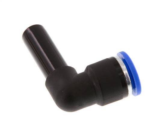 Codo de 90 grados de 10mm x 10mm con tapón de PA 66 NBR [2 piezas]