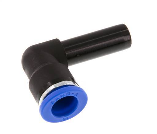 Codo de 90 grados de 10mm x 10mm con tapón de PA 66 NBR [2 piezas]
