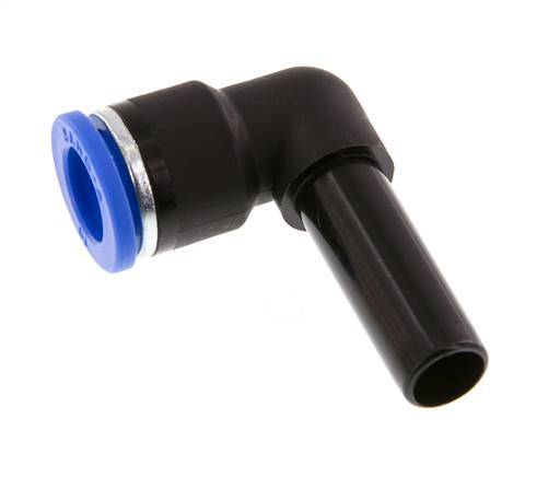 Codo de 90 grados de 10mm x 10mm con tapón de PA 66 NBR [2 piezas]