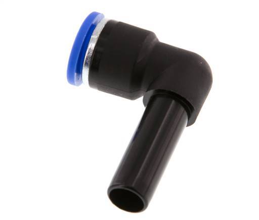 Codo de 90 grados de 10mm x 10mm con tapón de PA 66 NBR [2 piezas]