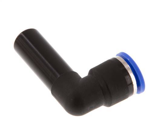 Codo de 90 grados de 10mm x 12mm con tapón de PA 66 NBR [2 piezas]