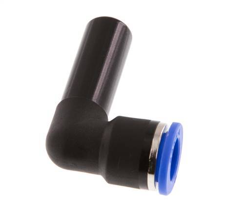 Codo de 90 grados de 10mm x 12mm con tapón de PA 66 NBR [2 piezas]