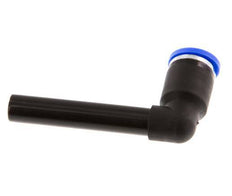 Racor a presión de 90 grados de 8 mm x 8 mm con manguito largo de PA 66 NBR [2 piezas]