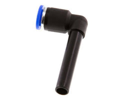 Racor a presión de 90 grados de 8 mm x 8 mm con manguito largo de PA 66 NBR [2 piezas]