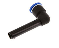 Codo de 90 grados de 10mm x 10mm con manguito largo de PA 66 NBR [2 piezas]