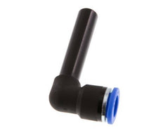 Codo de 90 grados de 10mm x 10mm con manguito largo de PA 66 NBR [2 piezas]