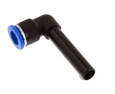 Codo de 90 grados de 10mm x 10mm con manguito largo de PA 66 NBR [2 piezas]