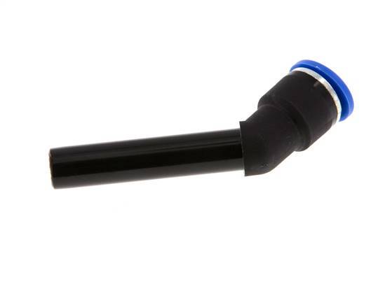 Racor de 10mm x 10mm 45deg con manguito largo de PA 66 NBR [2 piezas]