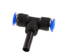 Racor en T de 8mm x 8mm con enchufe PBT NBR [2 piezas]