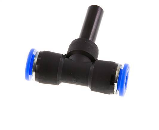 Racor en T de 8mm x 8mm con enchufe PBT NBR [2 piezas]