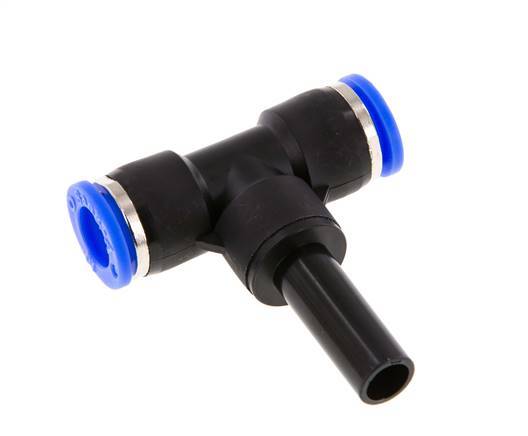 10mm x 10mm Racor en T con enchufe PBT NBR [2 Piezas]