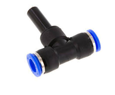 10mm x 10mm Racor en T con enchufe PBT NBR [2 Piezas]