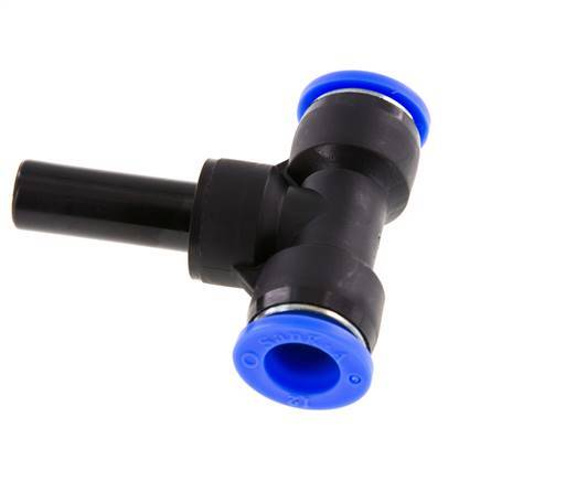 Racor en T de 12mm x 12mm con enchufe PBT NBR [2 piezas]
