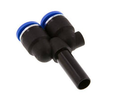 Racor rápido en Y de 10 mm x 10 mm con enchufe PA 66 NBR