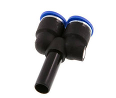 Racor rápido en Y de 10 mm x 10 mm con enchufe PA 66 NBR