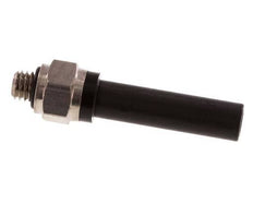 Racor de 6mm x M 5 con rosca macho Latón/PA 66 NBR [5 Piezas]